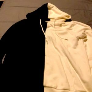 Forever 21 color block hoodie